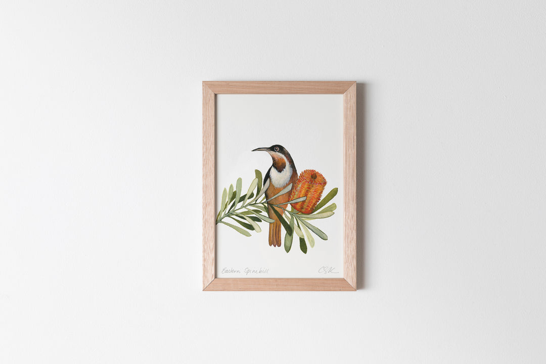 hand screen printed linen print – australian made