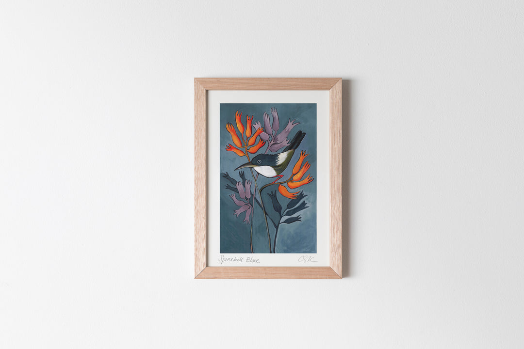 hand screen printed linen print – australian made
