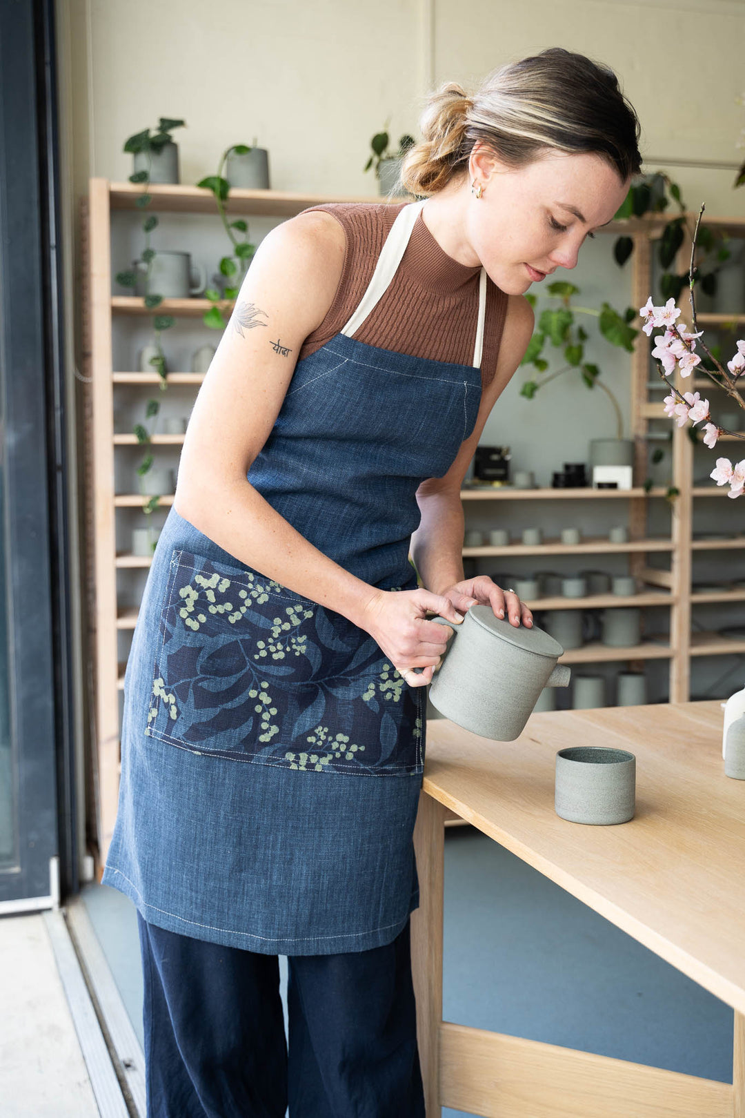 hand screen printed textile – australian made