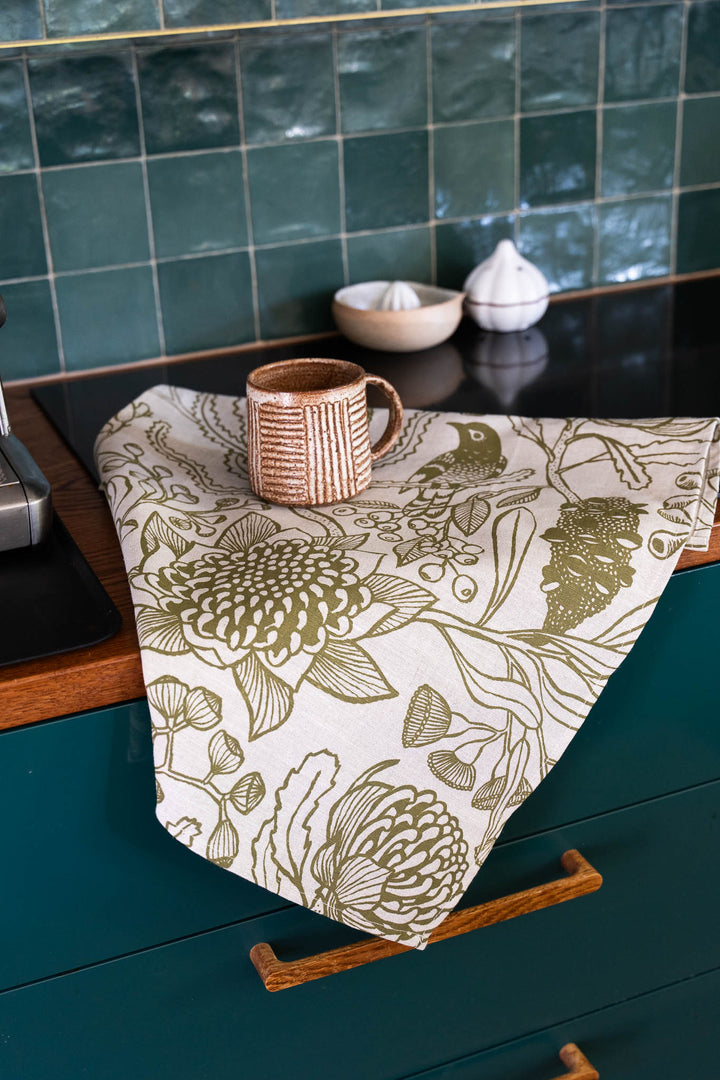 hand screen printed textile – australian made