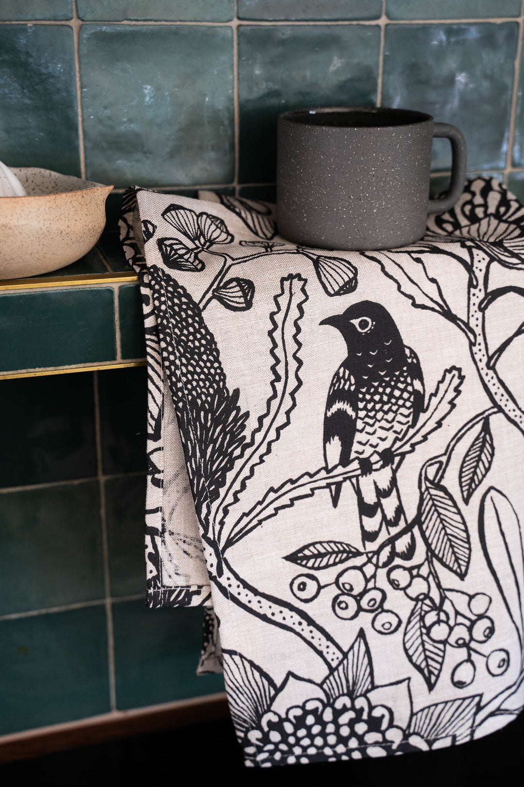 hand screen printed textile – australian made