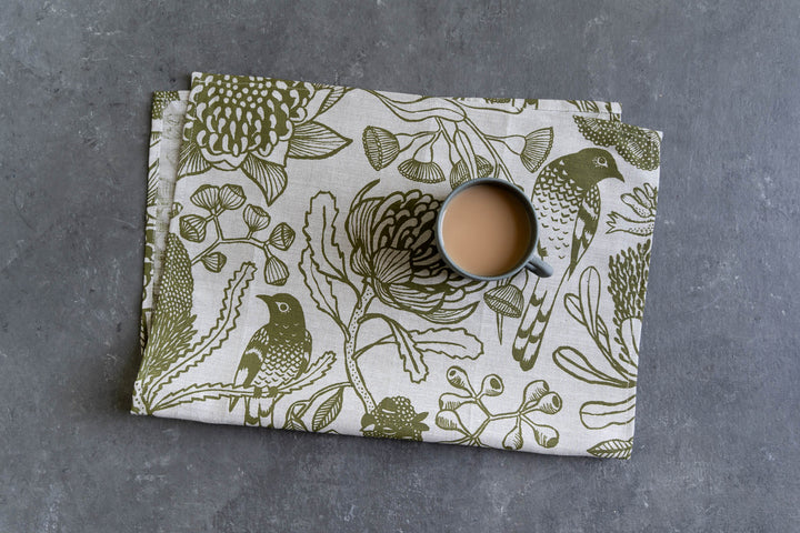 hand screen printed textile – australian made