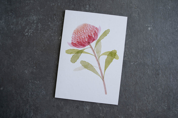 hand screen printed linen textile – australian made