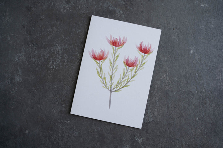 hand screen printed linen textile – australian made