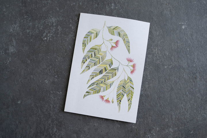 hand screen printed linen textile – australian made