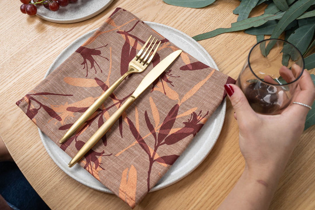 hand screen printed textile – australian made