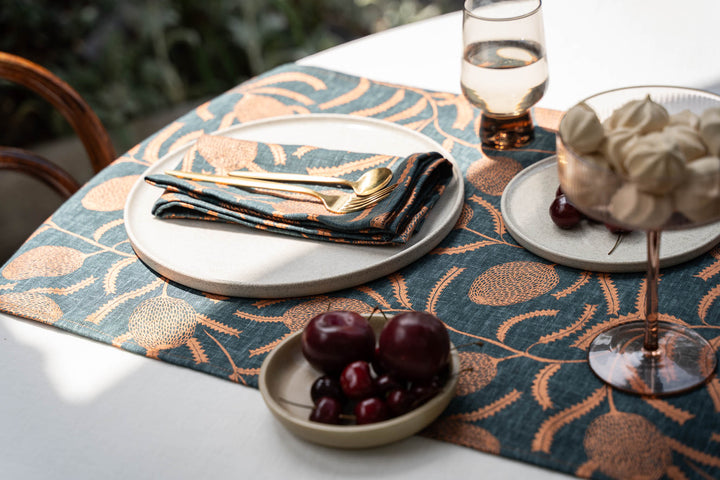 hand screen printed textile – australian made