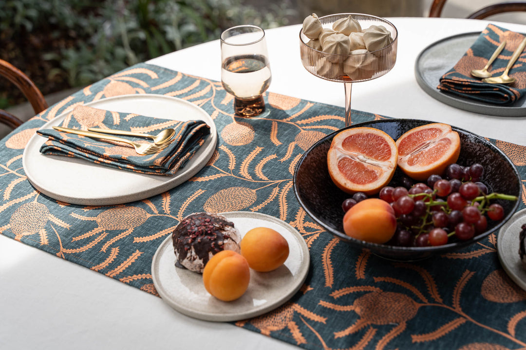 hand screen printed textile – australian made