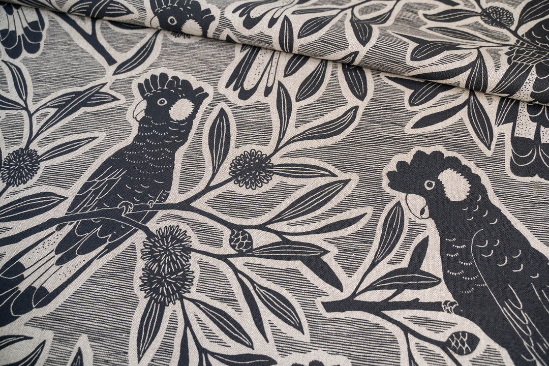 hand screen printed textile – australian made