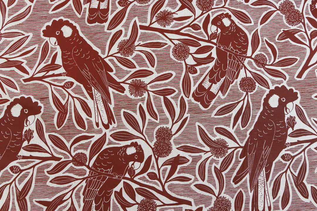 hand screen printed textile – australian made