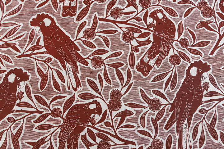 hand screen printed textile – australian made
