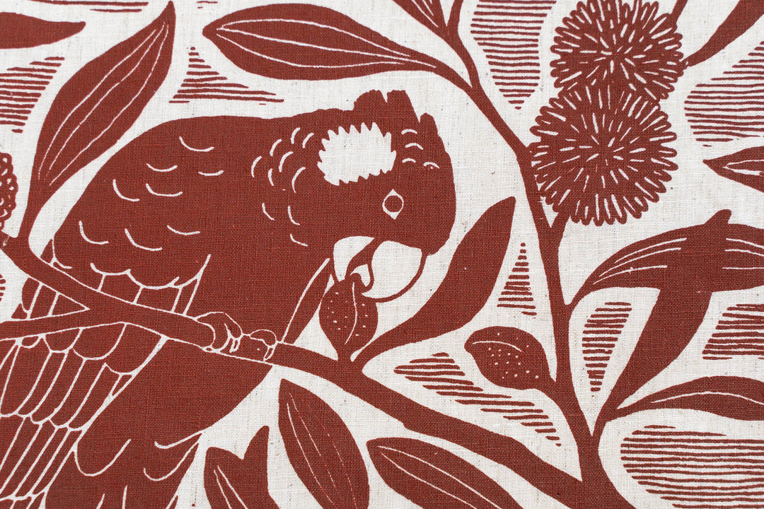 hand screen printed textile – australian made