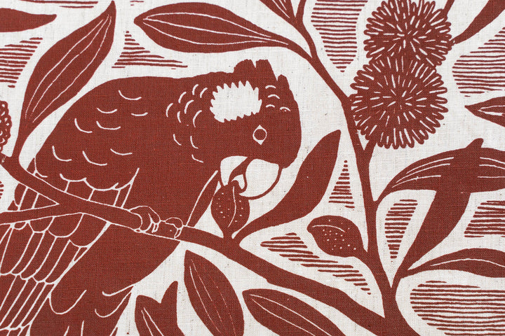 hand screen printed textile – australian made