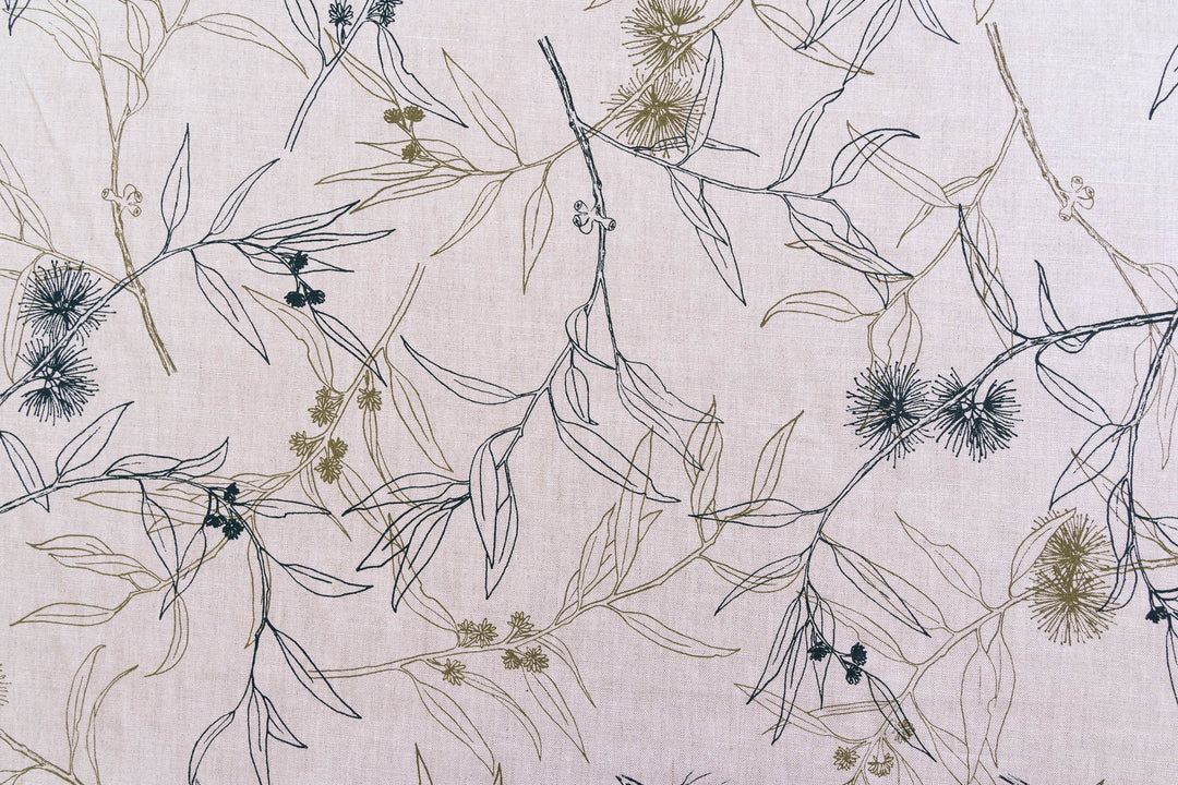 hand screen printed textile – australian made