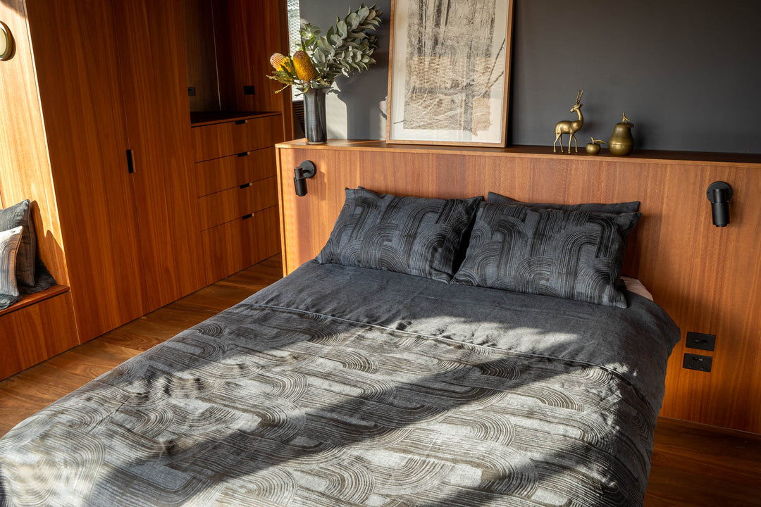 hand screen printed textile – australian made