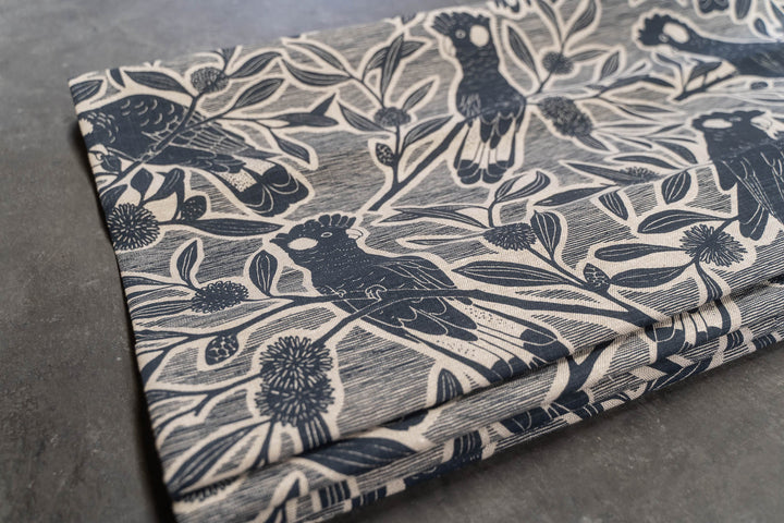 hand screen printed textile – australian made