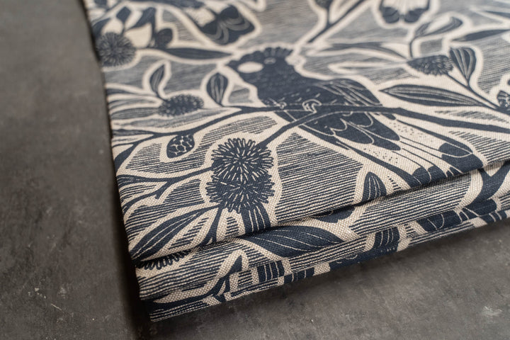 hand screen printed textile – australian made