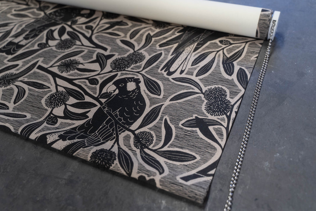 hand screen printed textile – australian made