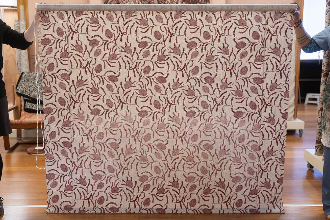 hand screen printed textile – australian made