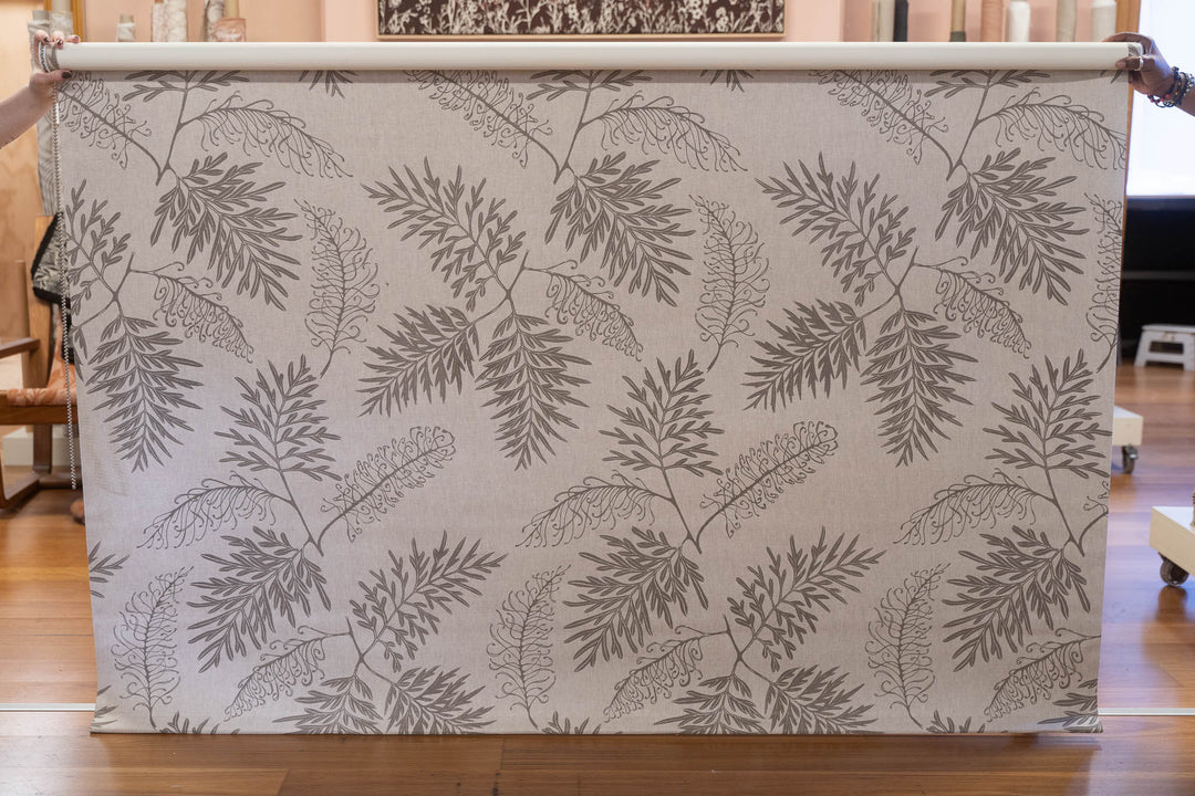 hand screen printed textile – australian made