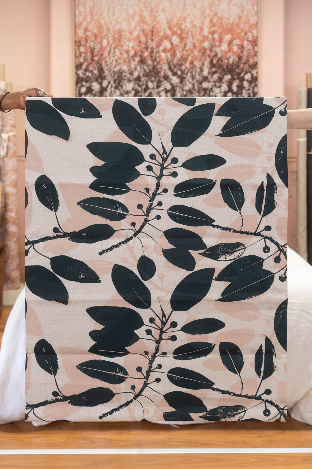 hand screen printed textile – australian made