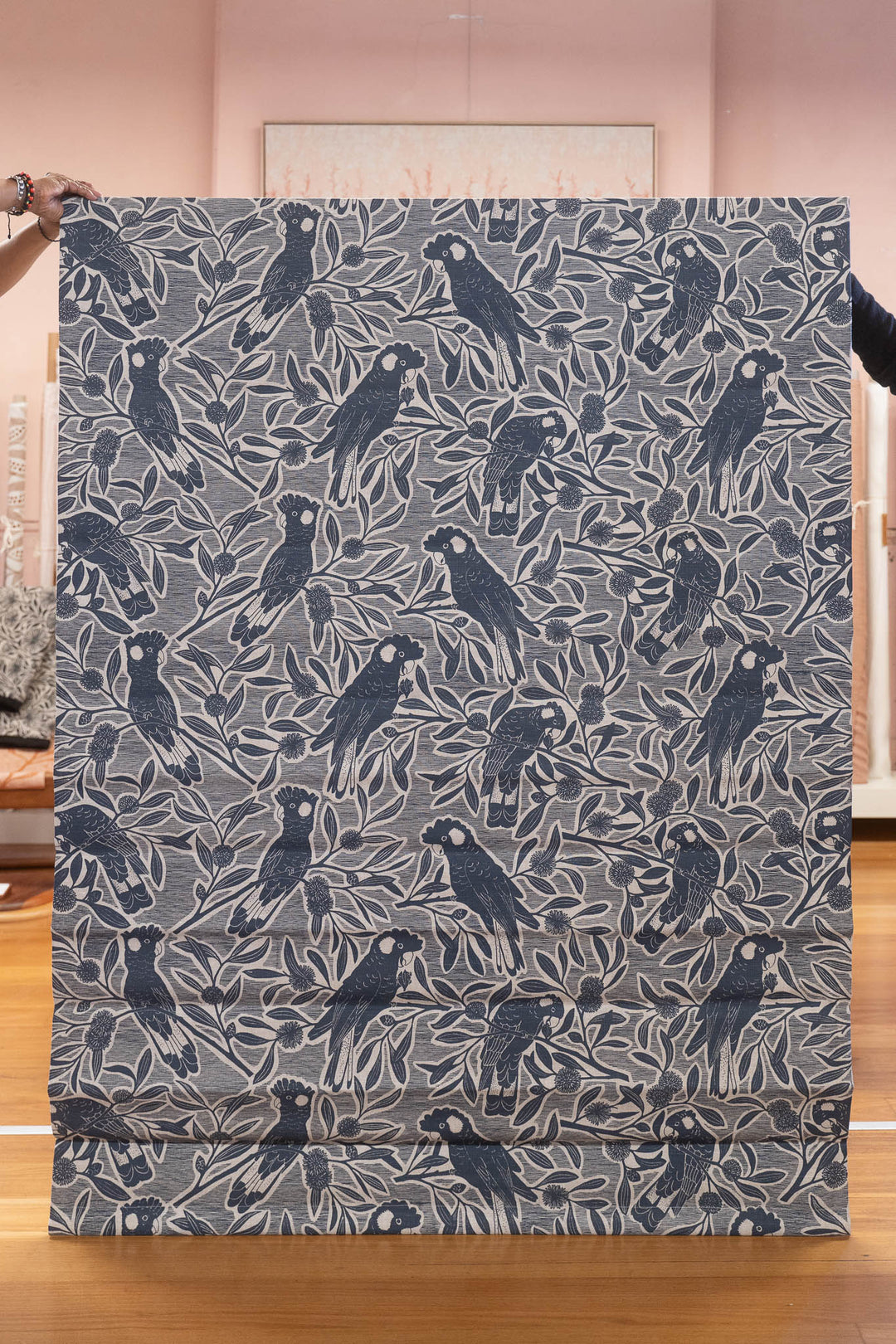 hand screen printed textile – australian made