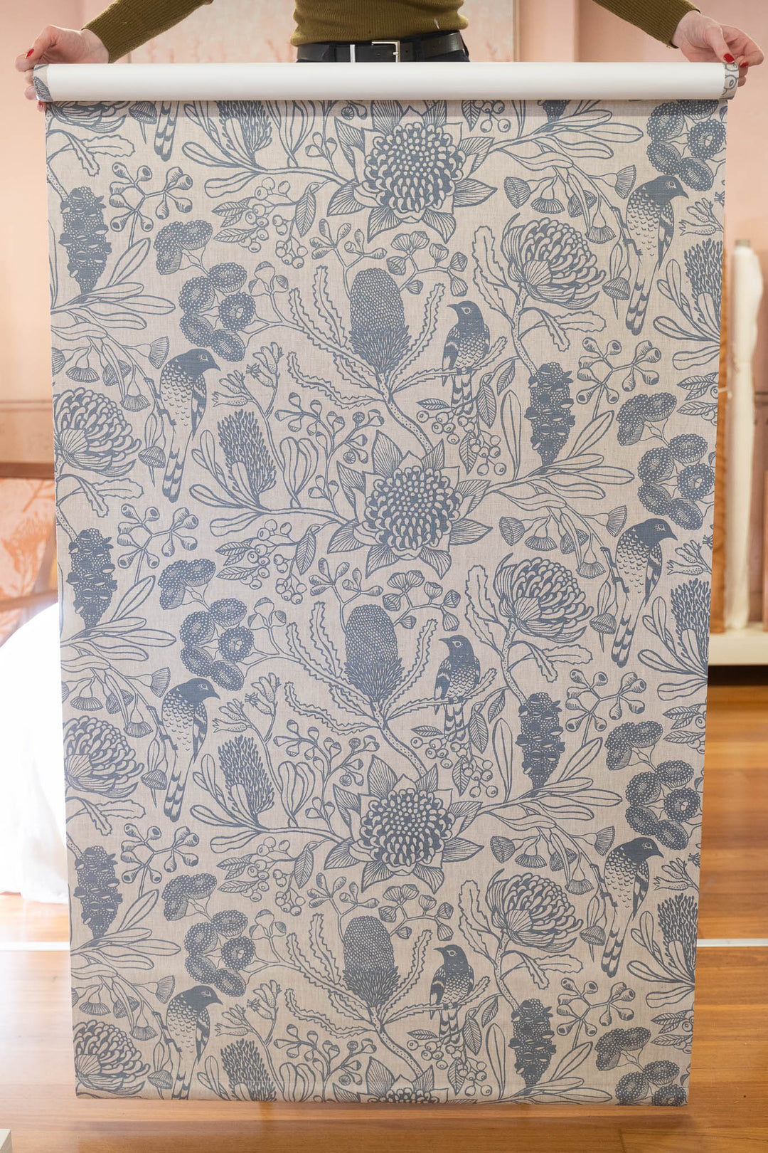 hand screen printed textile – australian made