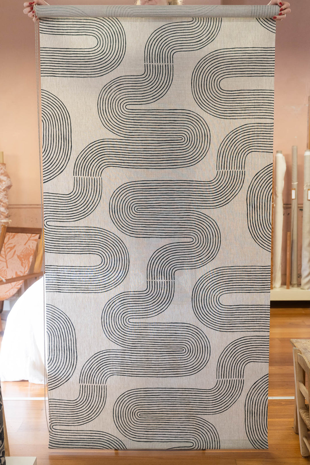 hand screen printed textile – australian made