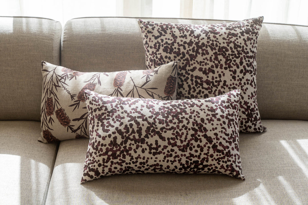 hand screen printed textile – australian made