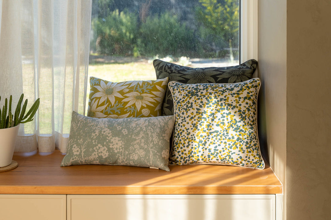 hand screen printed textile – australian made