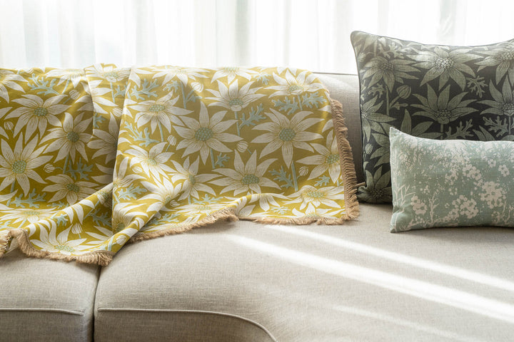 hand screen printed textile – australian made