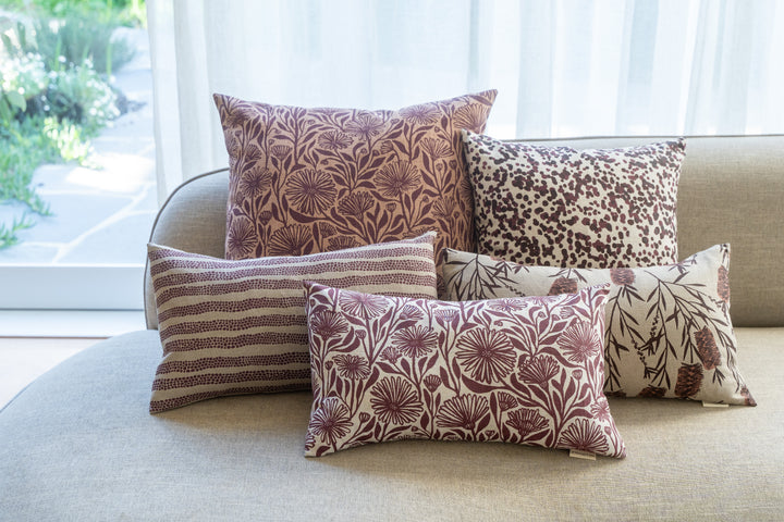 hand screen printed textile – australian made