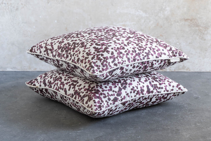 Cushion - Spotted Quoll in Davidson's Plum & Earth