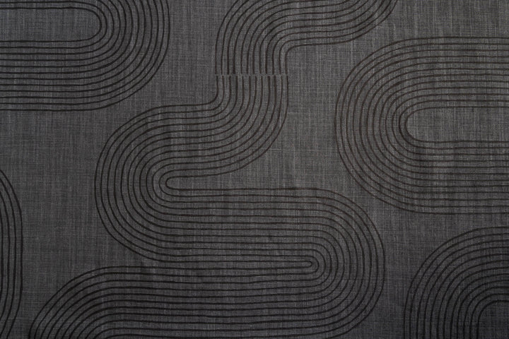 Riverbend in Black on Granite Heavyweight