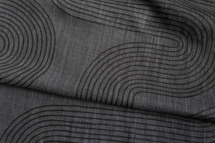 Riverbend in Black on Granite Heavyweight