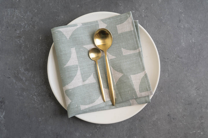 Stoneware in Saltbush Napkins - Set of 4