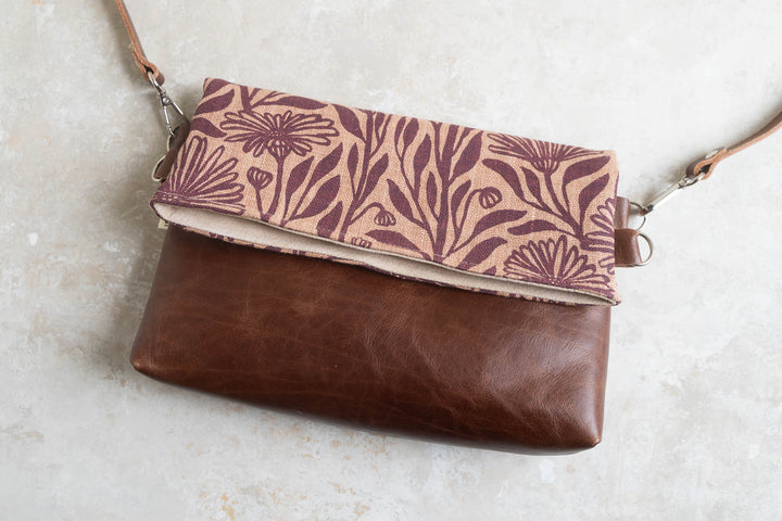 Foldover Bag - Native Daisy