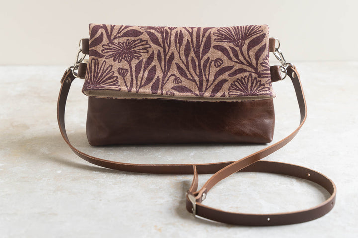 Foldover Bag - Native Daisy