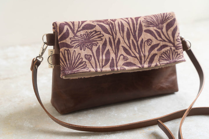 Foldover Bag - Native Daisy