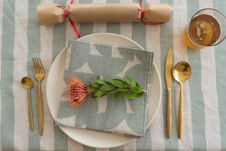 Stoneware in Saltbush Napkins - Set of 4
