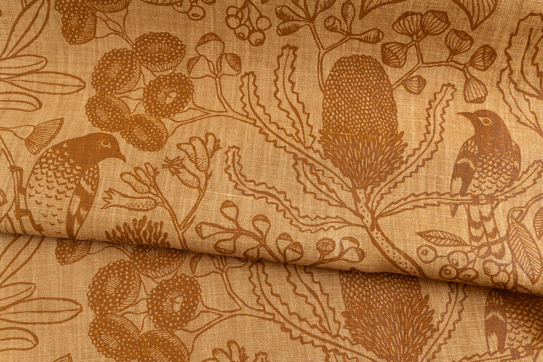 hand screen printed textile – australian made