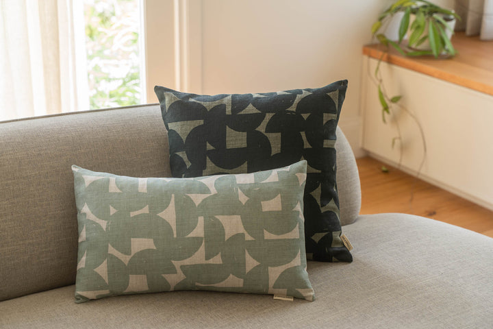 Rectangle Cushion - Stoneware in Saltbush