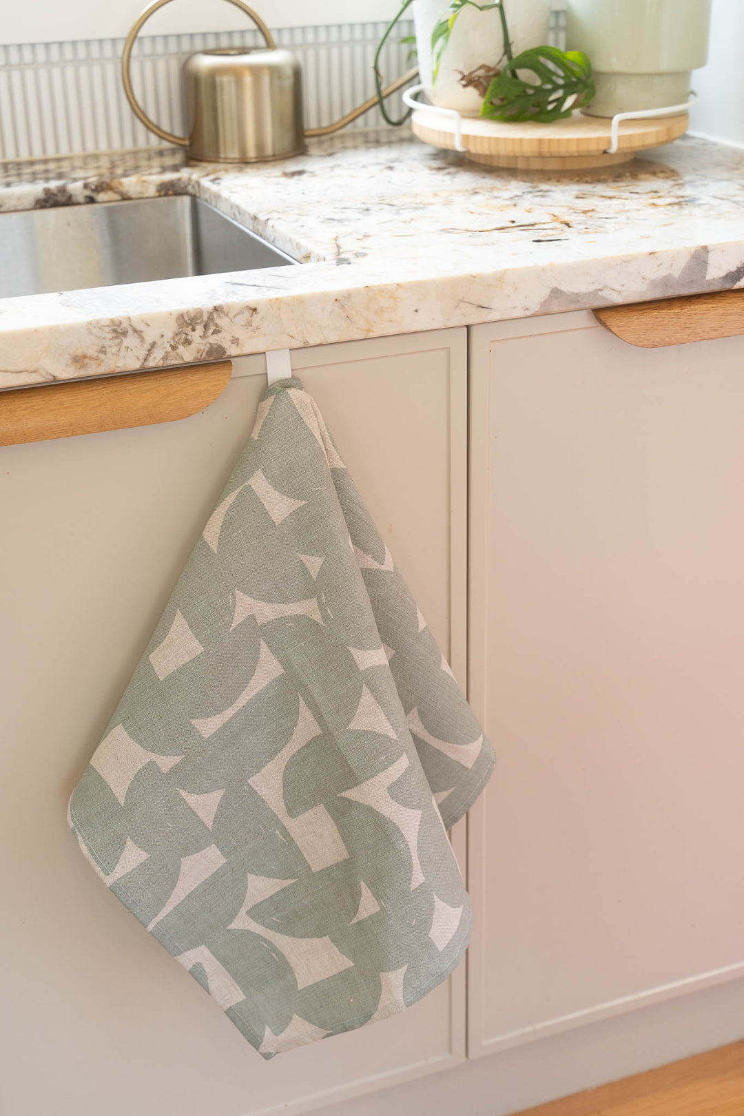 Stoneware Tea Towel - Saltbush
