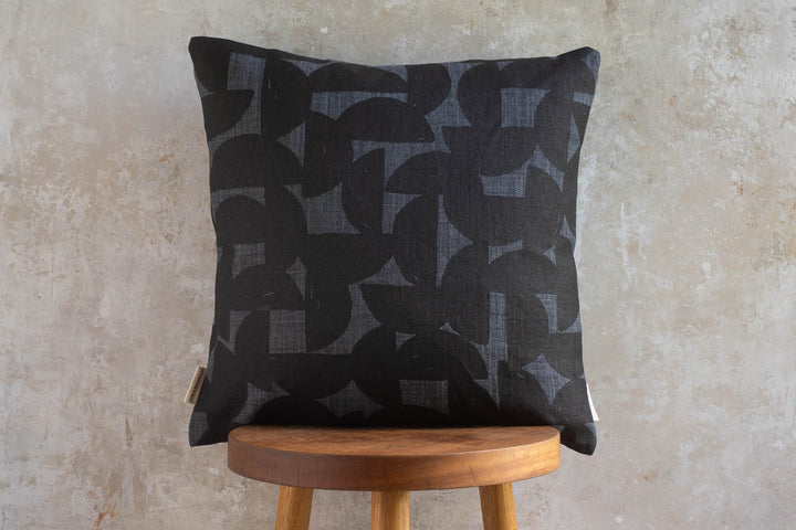 Cushion - Stoneware in Black