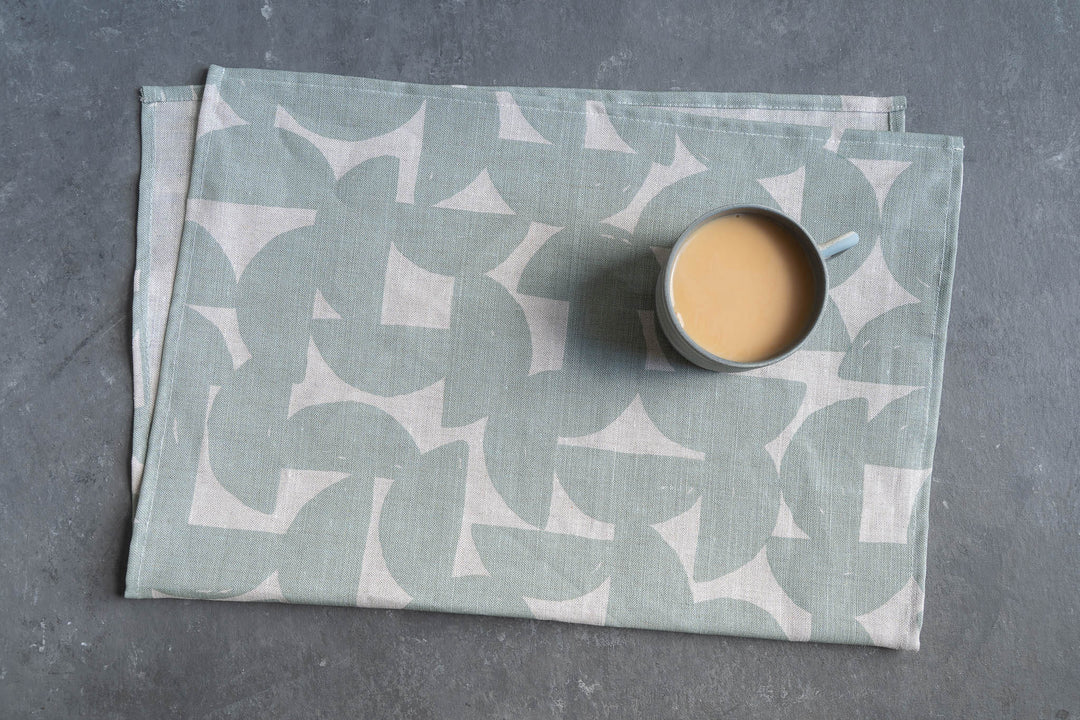Stoneware Tea Towel - Saltbush