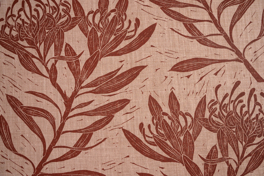 hand screen printed textile – australian made