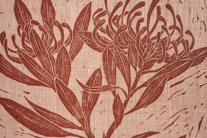 hand screen printed textile – australian made