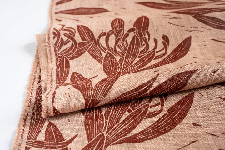 hand screen printed textile – australian made