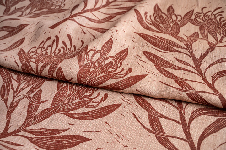 hand screen printed textile – australian made
