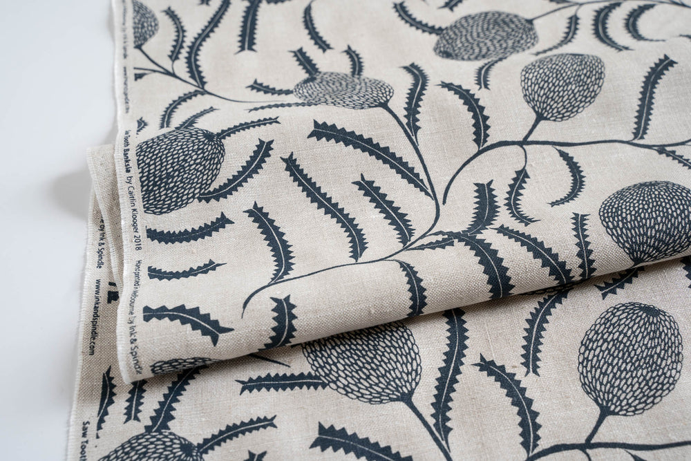hand screen printed textile – australian made